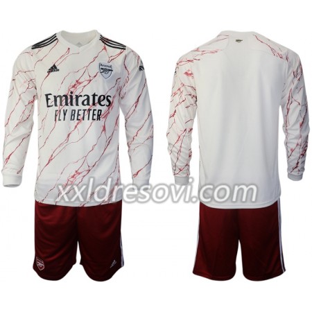 Arsenal Drugi Dječji Komplet Dresovi za Nogomet 2020-2021 Dugim Rukavima (+ kratke hlače)